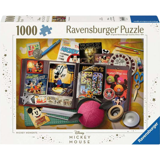 Ravensburger Puzzle 1970 Mickey Moments (1000 Teile)