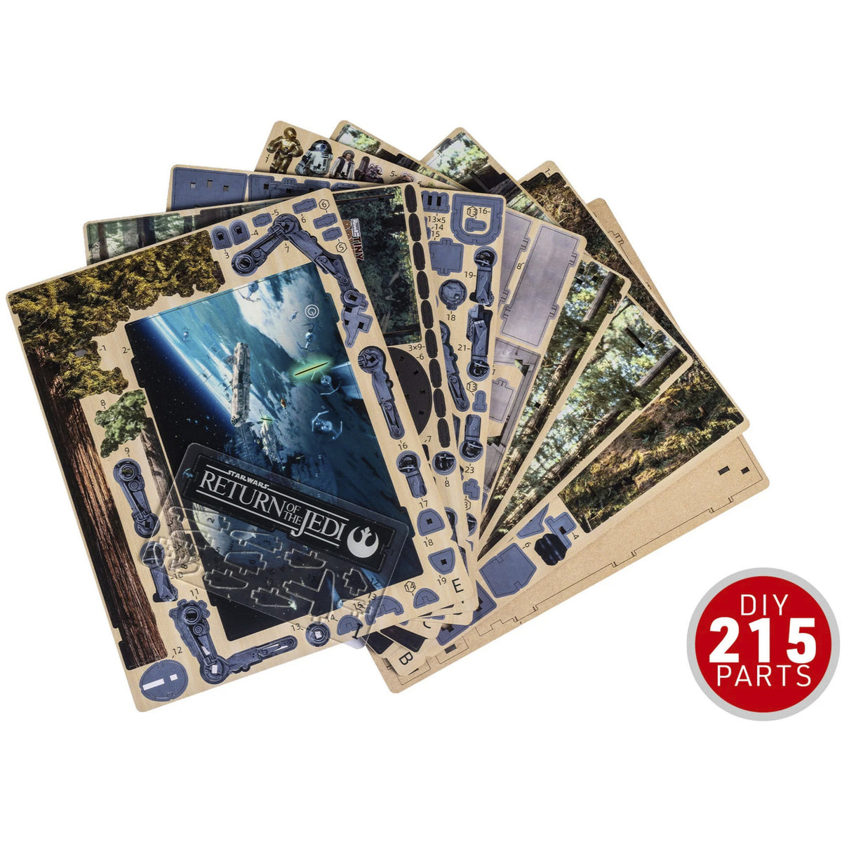 Tiny Adventures - Star Wars Battle of Endor, Basteln