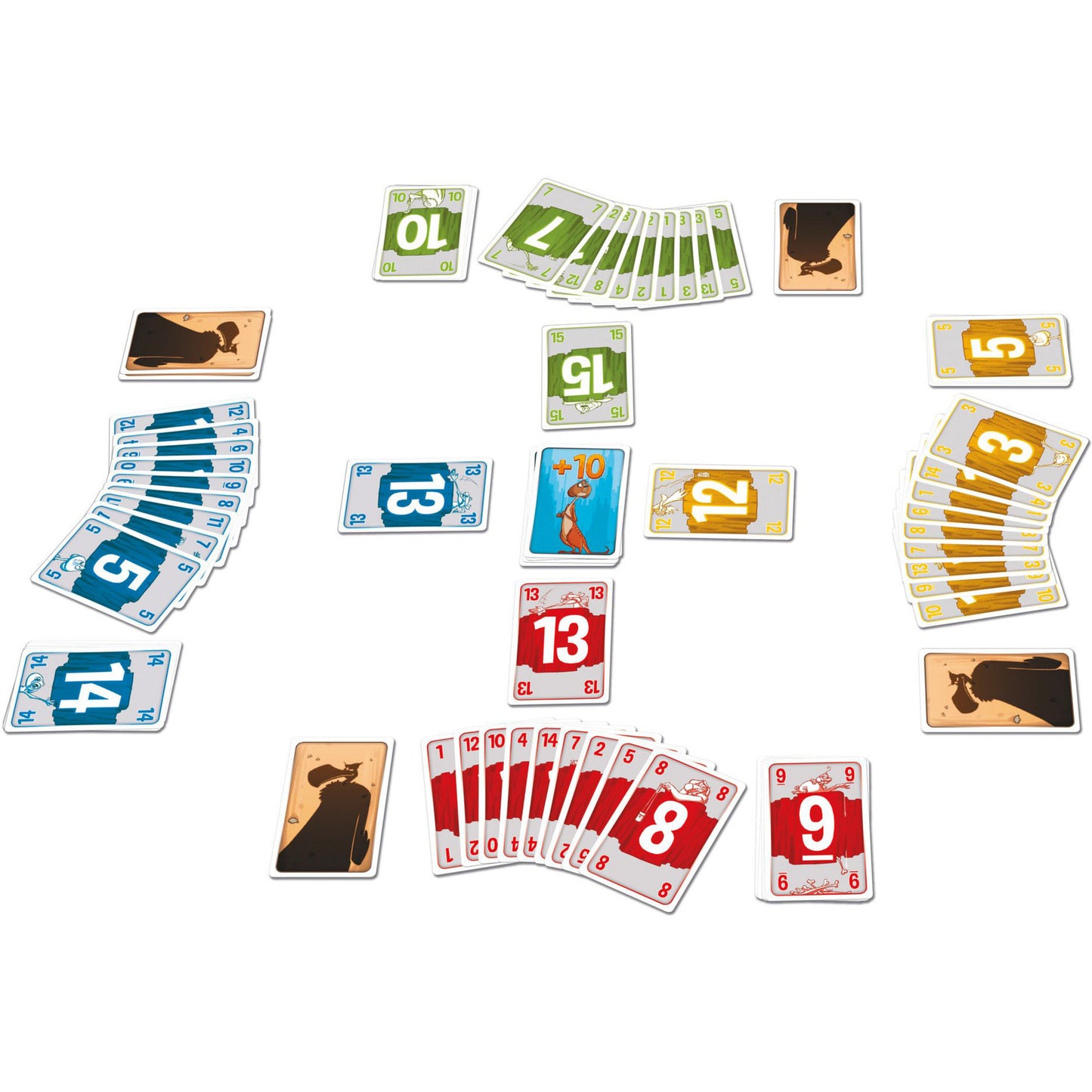 Hols der Geier, Kartenspiel