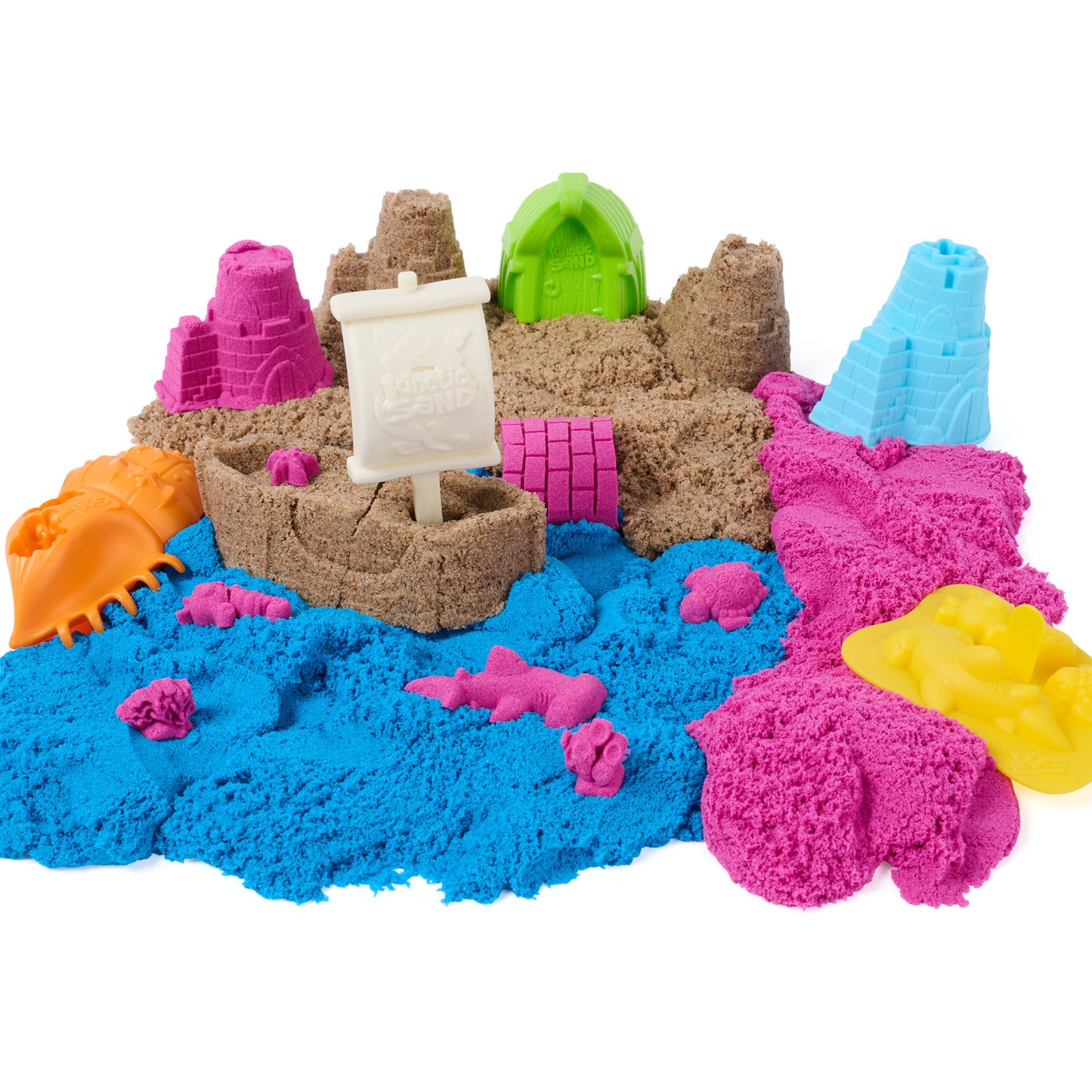 Kinetic Sand - Strand Abenteuer Set, Spielsand