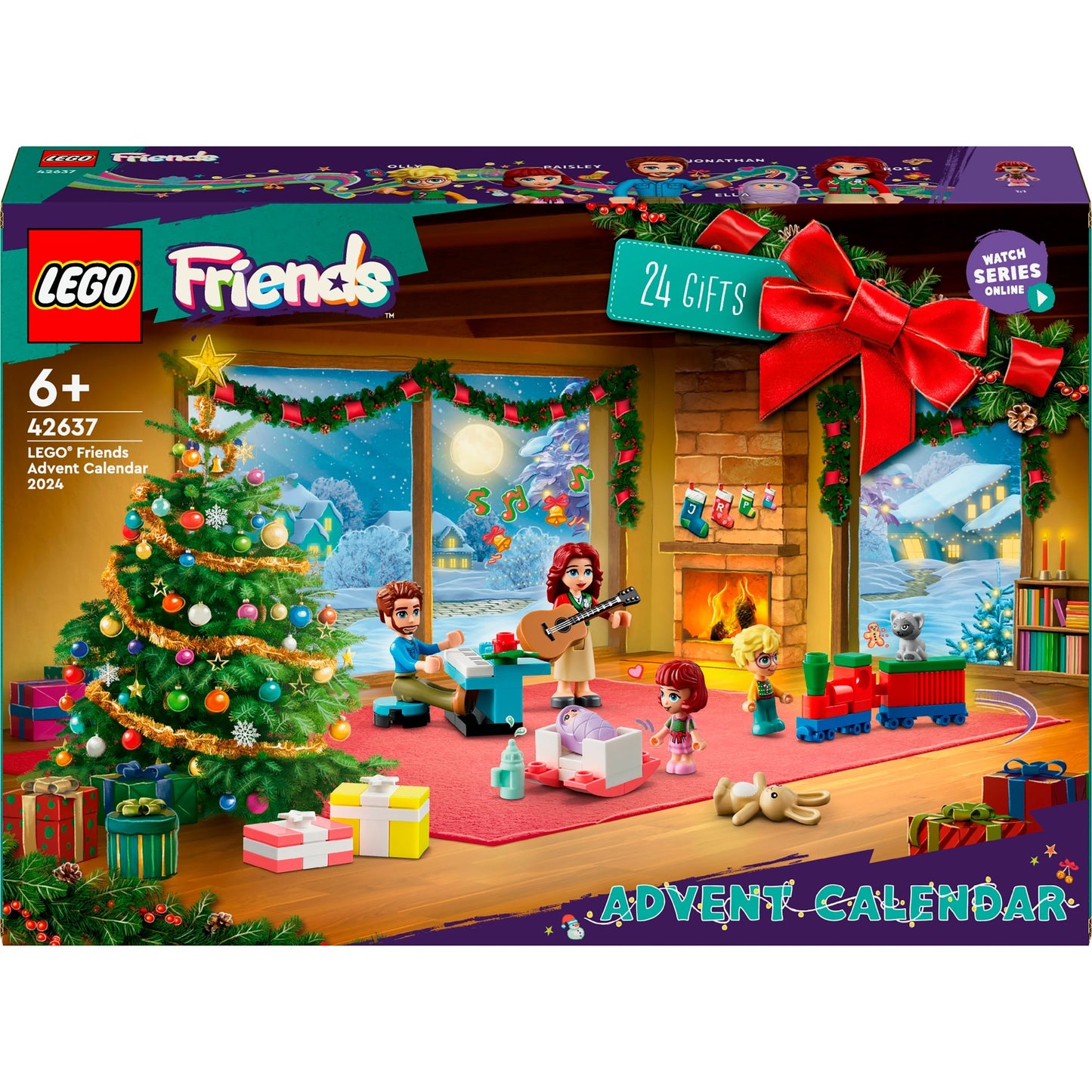 LEGO 42637 Friends Adventskalender 2024, Konstruktionsspielzeug