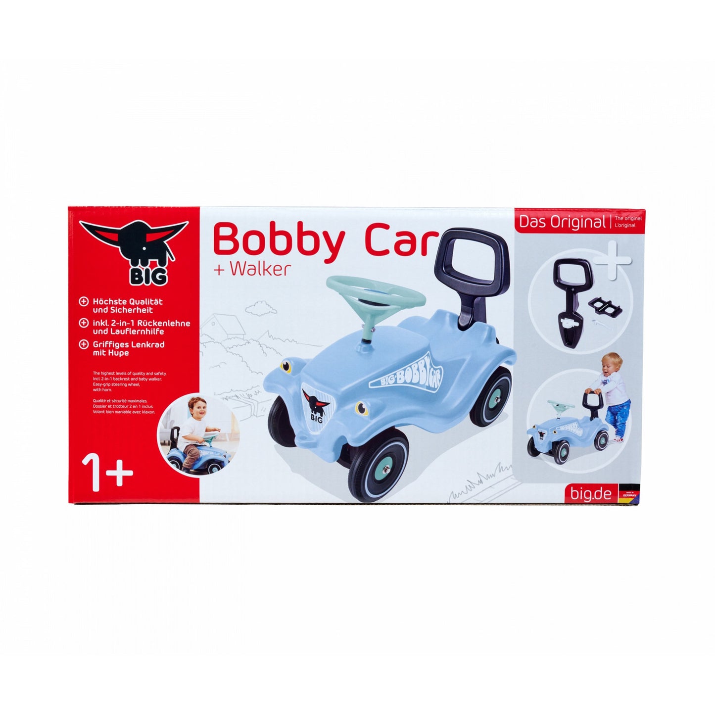 Bobby Car Classic Bundle + Walker, Rutscher