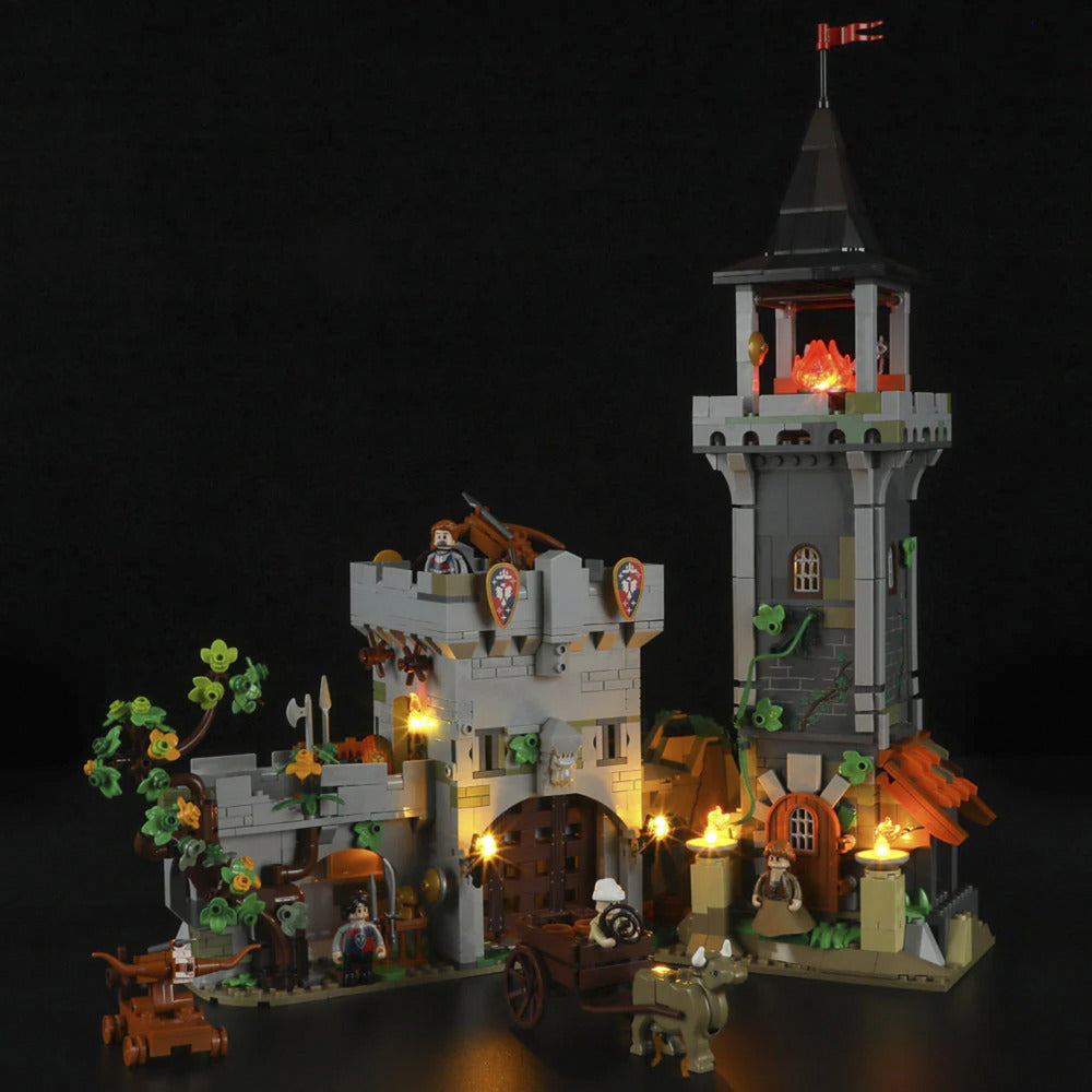 Mittelalterlicher Wachturm, Konstruktionsspielzeug