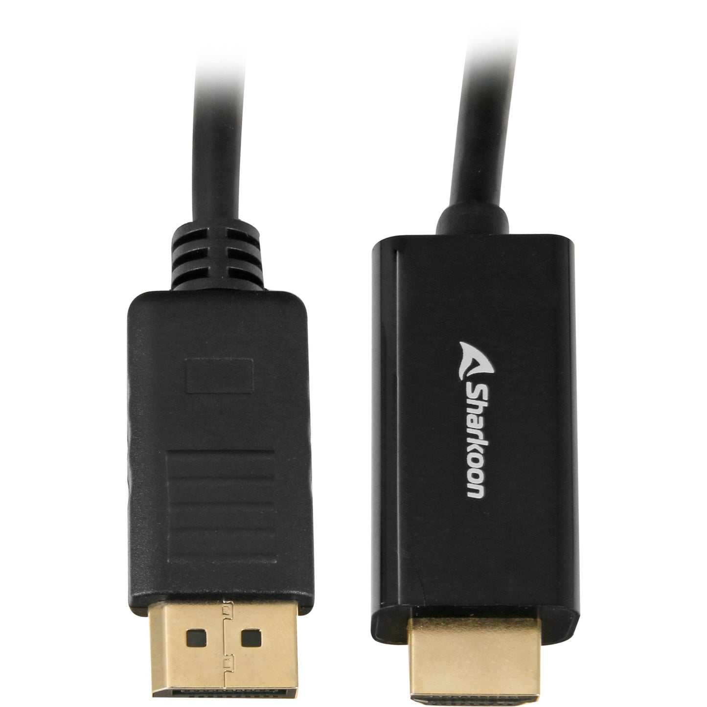 Sharkoon Adapterkabel Displayport 1.2 > HDMI 4K (schwarz, 1 Meter)