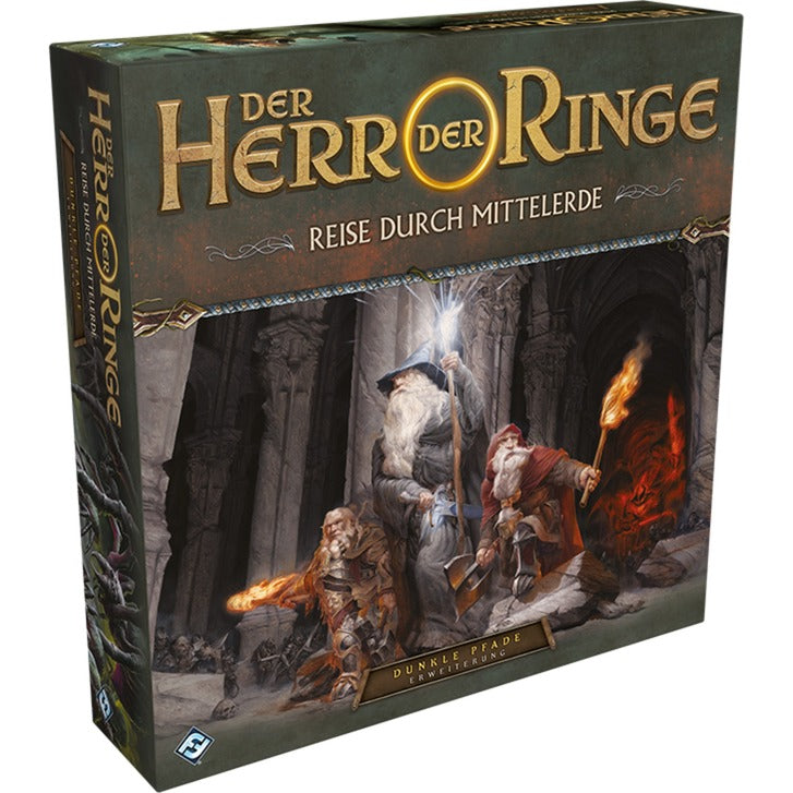 Asmodee Herr der Ringe: Reise durch Mittelerde - Dunkle Pfade, Brettspiel