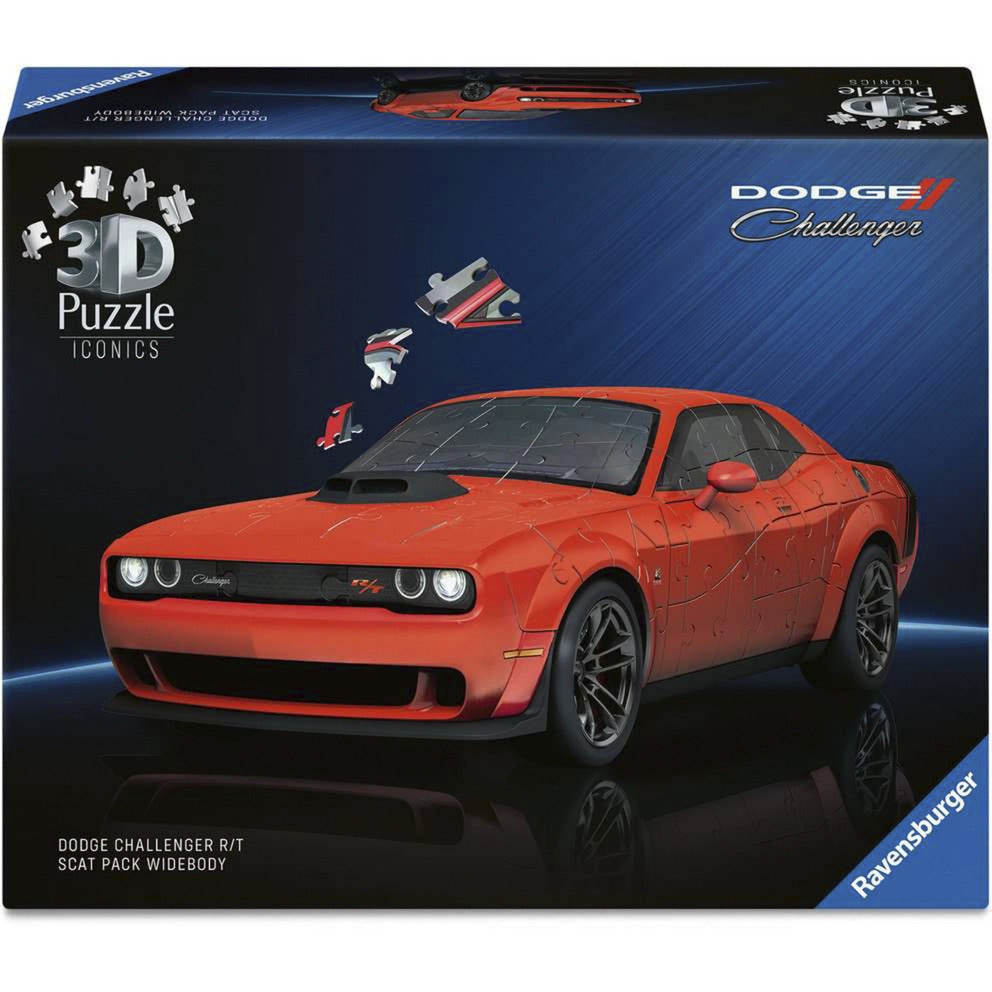 3D Puzzle Iconics: Dodge Challenger R/T Scat Pack Widebody