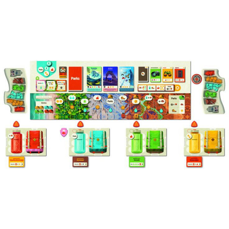 Parks 2. Edition, Brettspiel
