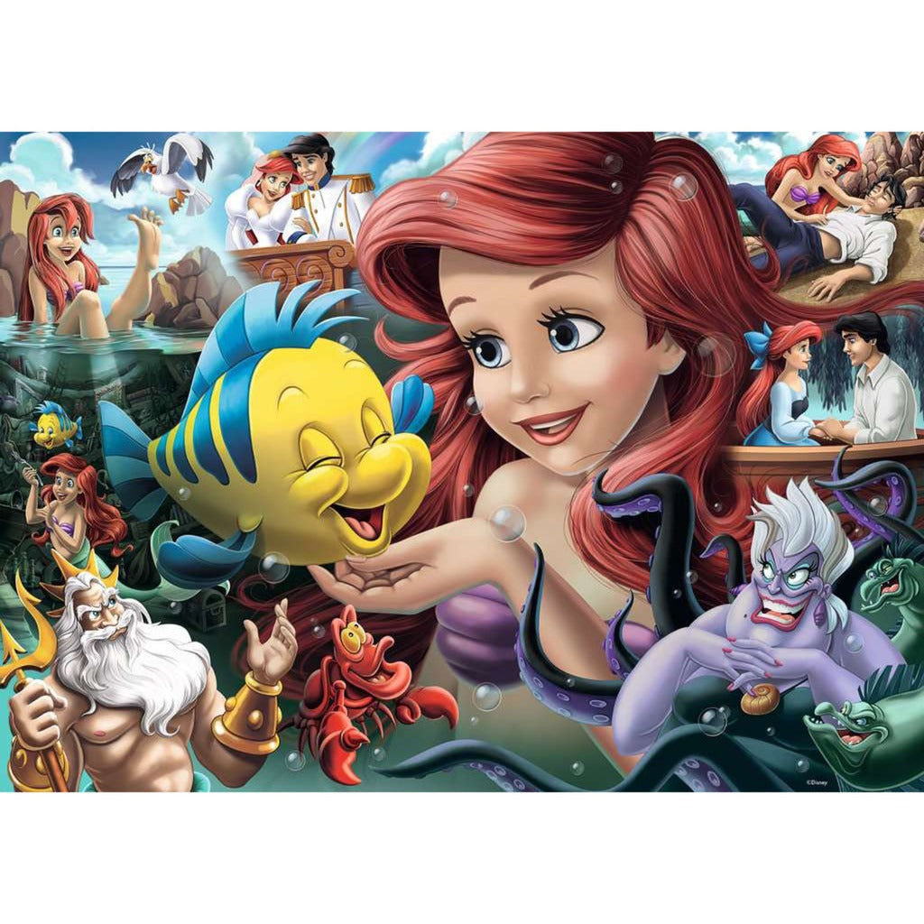 Ravensburger Puzzle Disney Collector's Edition - Arielle, die Meerjungfrau (1000 Teile)