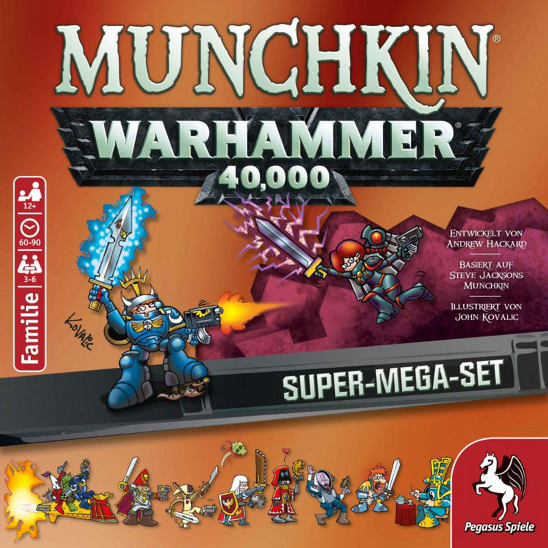 Munchkin Warhammer 40K Super Mega Set, Kartenspiel