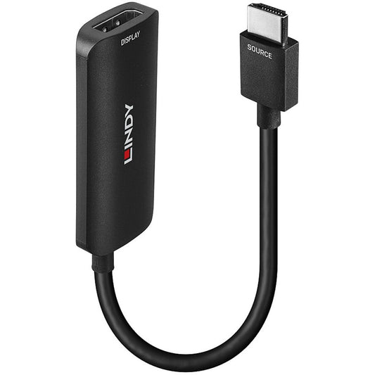 Lindy Konverter HDMI 4K80 > DisplayPort 1.4 (schwarz, 16cm)