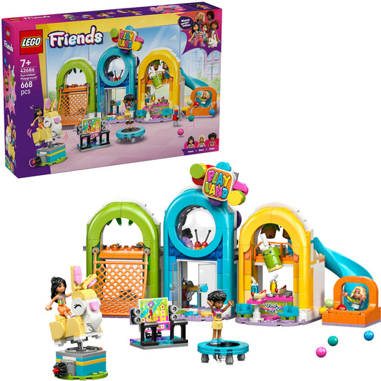 42686 Friends Cooler Indoor-Spielplatz, Konstruktionsspielzeug