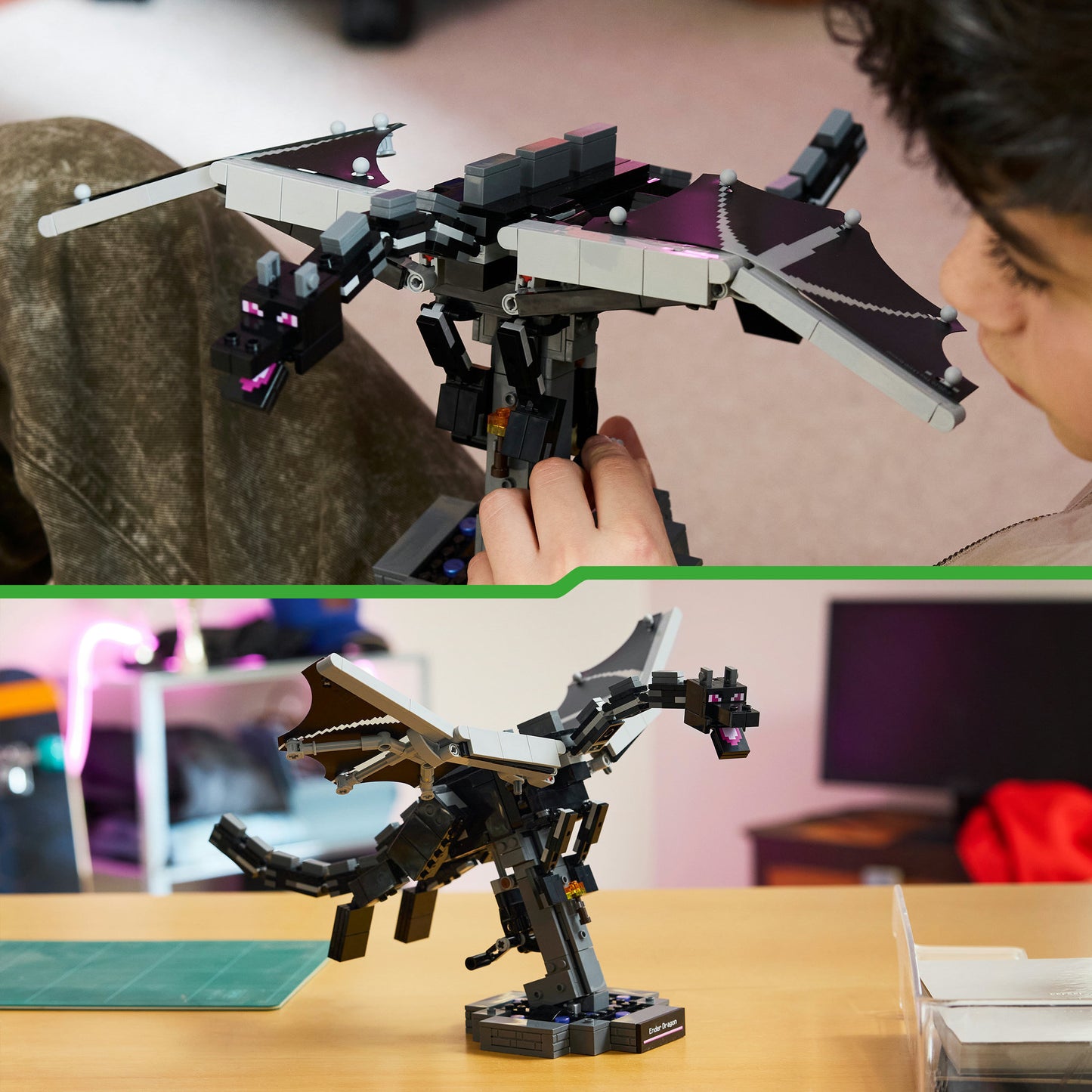 21595 Minecraft Der Enderdrache, Konstruktionsspielzeug
