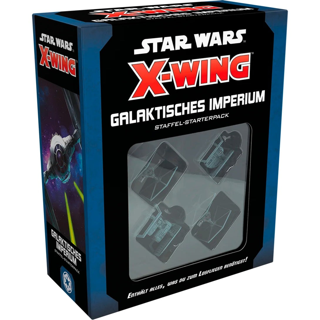 Asmodee Star Wars: X-Wing 2. Edition - Galaktisches Imperium Staffel-Starterpack