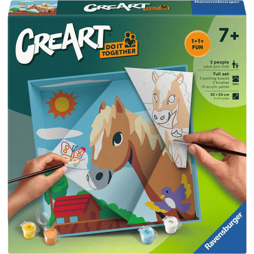 CreArt Do it together - Pferde, Malen