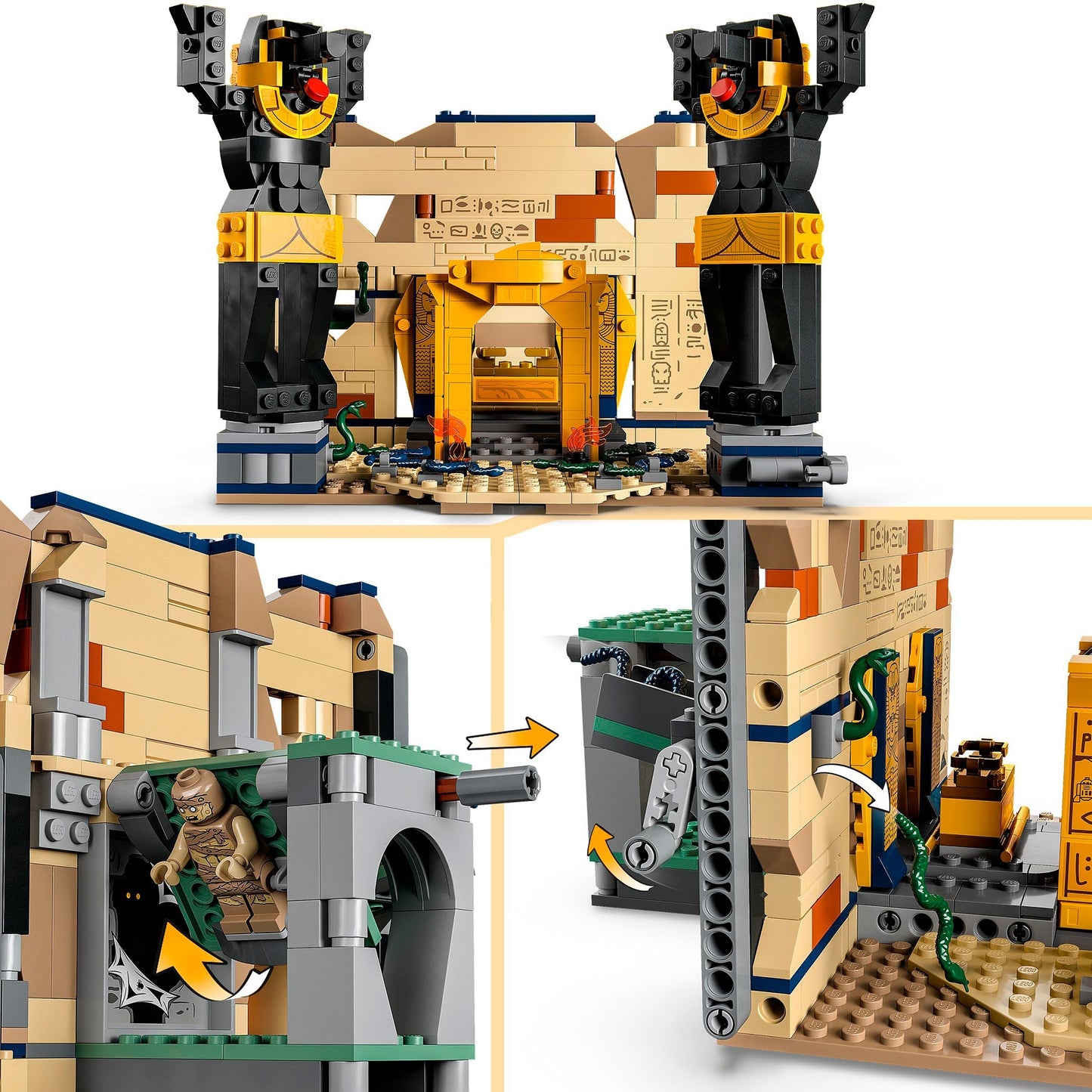 LEGO 77013 Indiana Jones Flucht aus dem Grabmal, Konstruktionsspielzeug