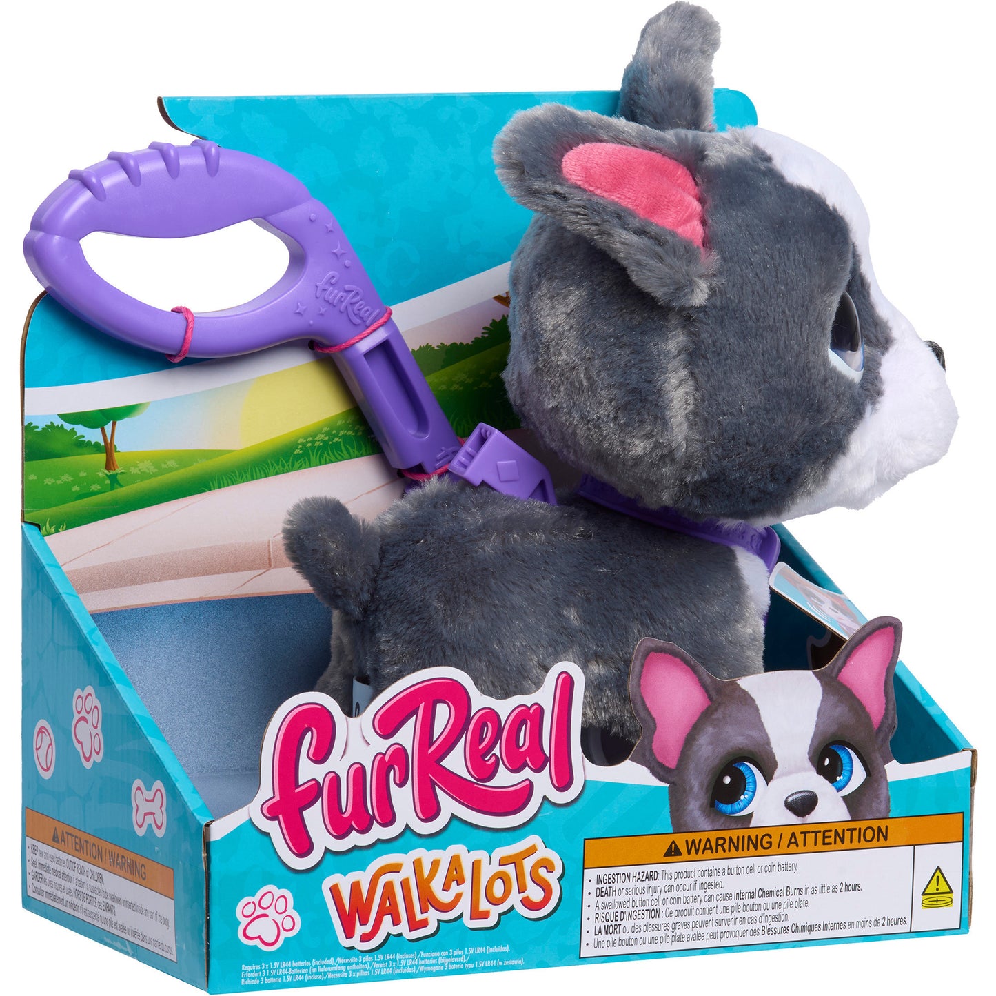 furReal Walk-a-Lots French Bulldog, Spielfigur
