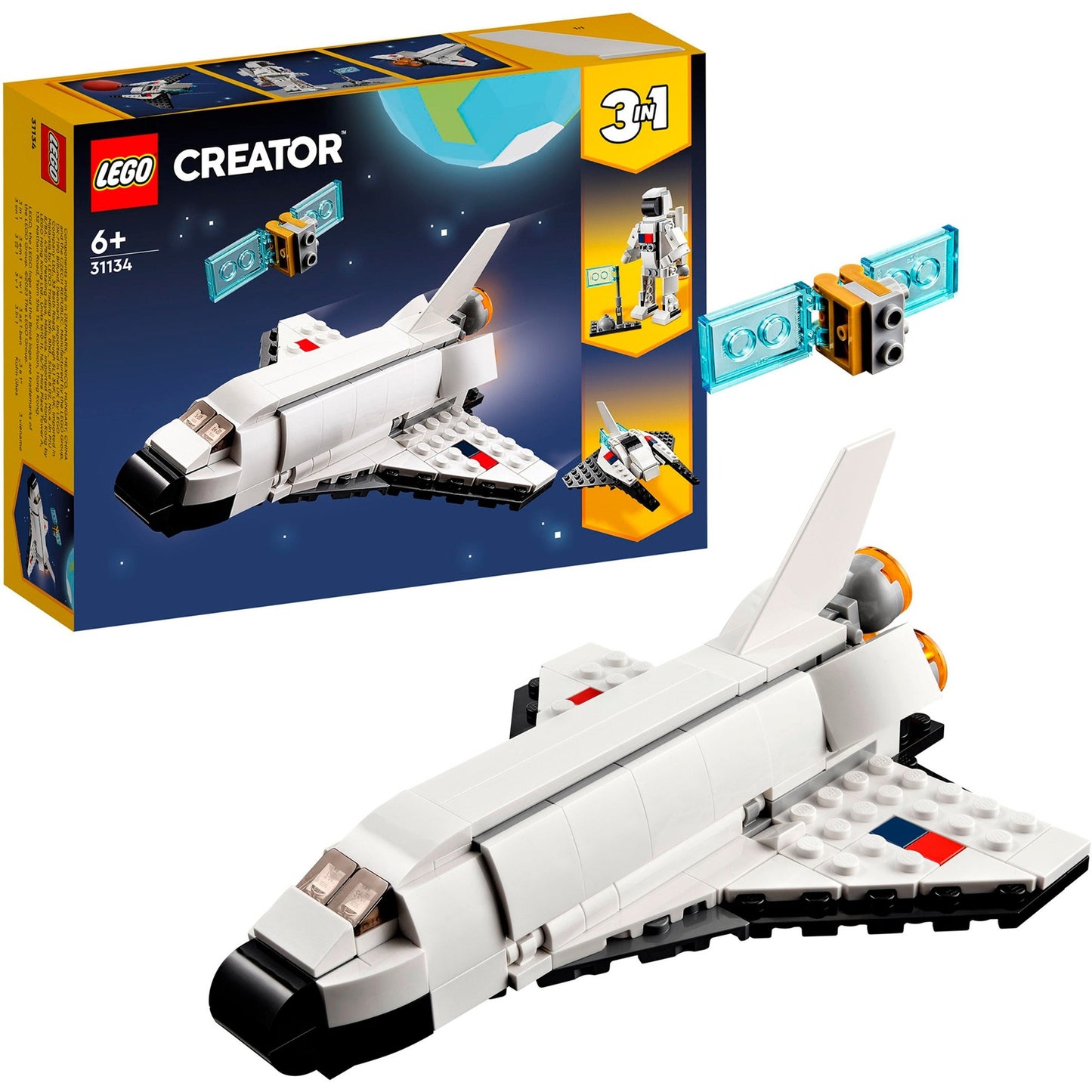 LEGO 31134 Creator 3-in-1 Spaceshuttle, Konstruktionsspielzeug