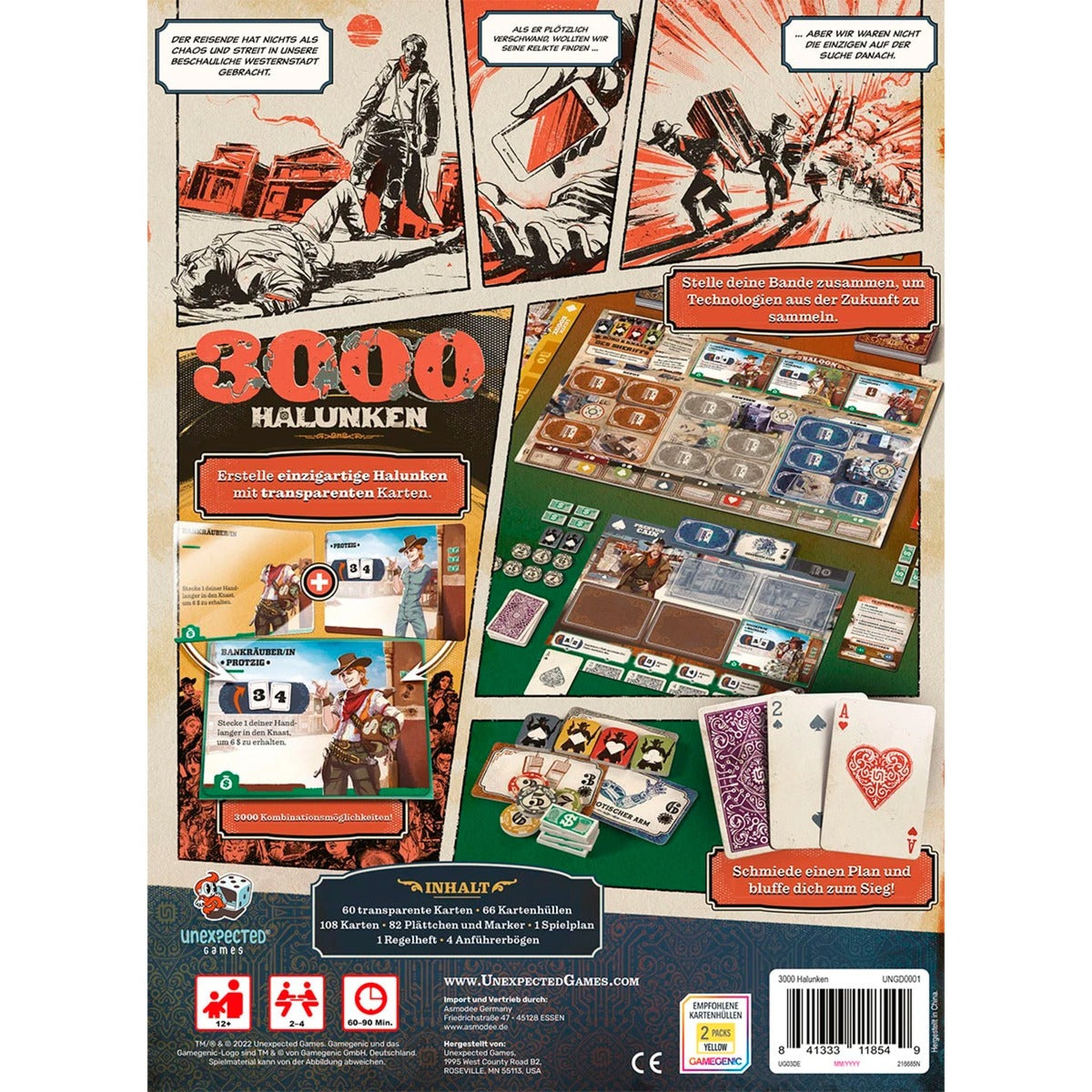 Asmodee 3000 Halunken, Brettspiel