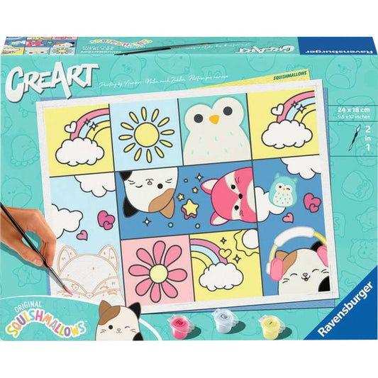 Ravensburger CreArt - Squishmallows, Malen