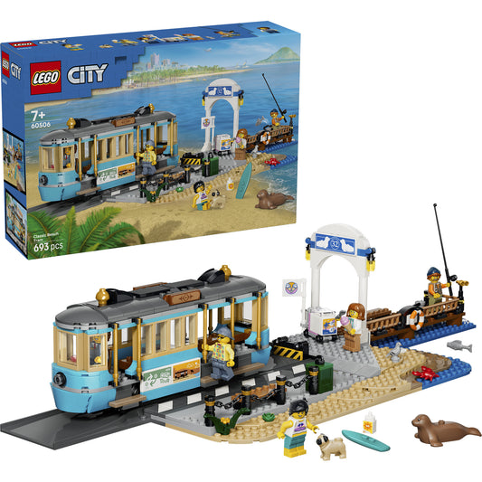 60506 City Klassische Strandstrassenbahn, Konstruktionsspielzeug