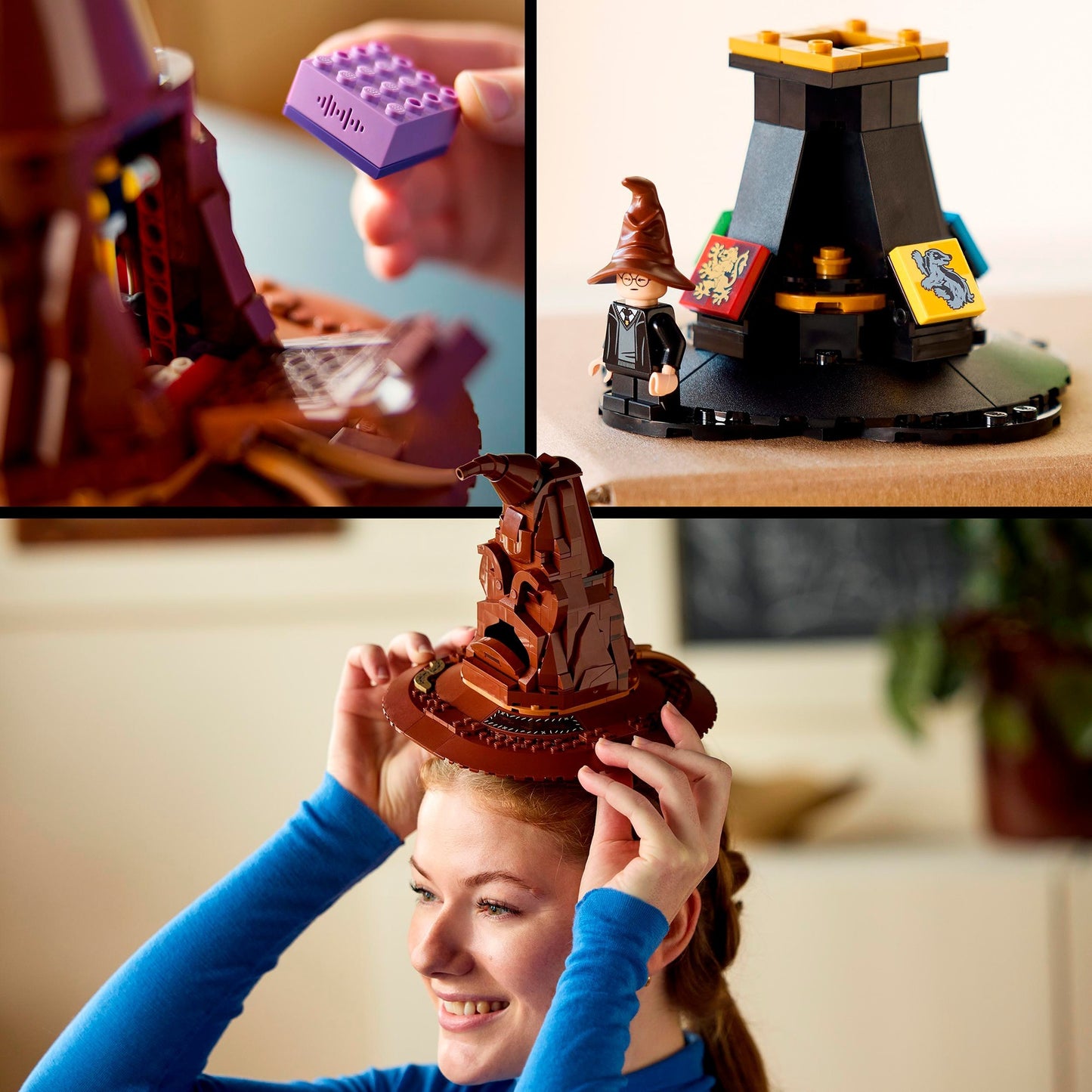 LEGO 76429 Harry Potter Der Sprechende Hut, Konstruktionsspielzeug