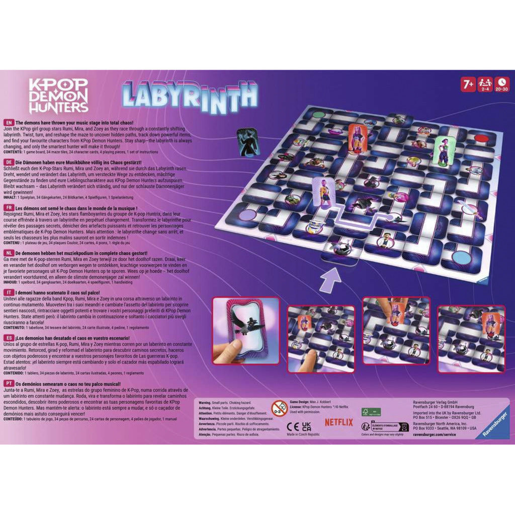 KPop Demon Hunters Labyrinth, Brettspiel
