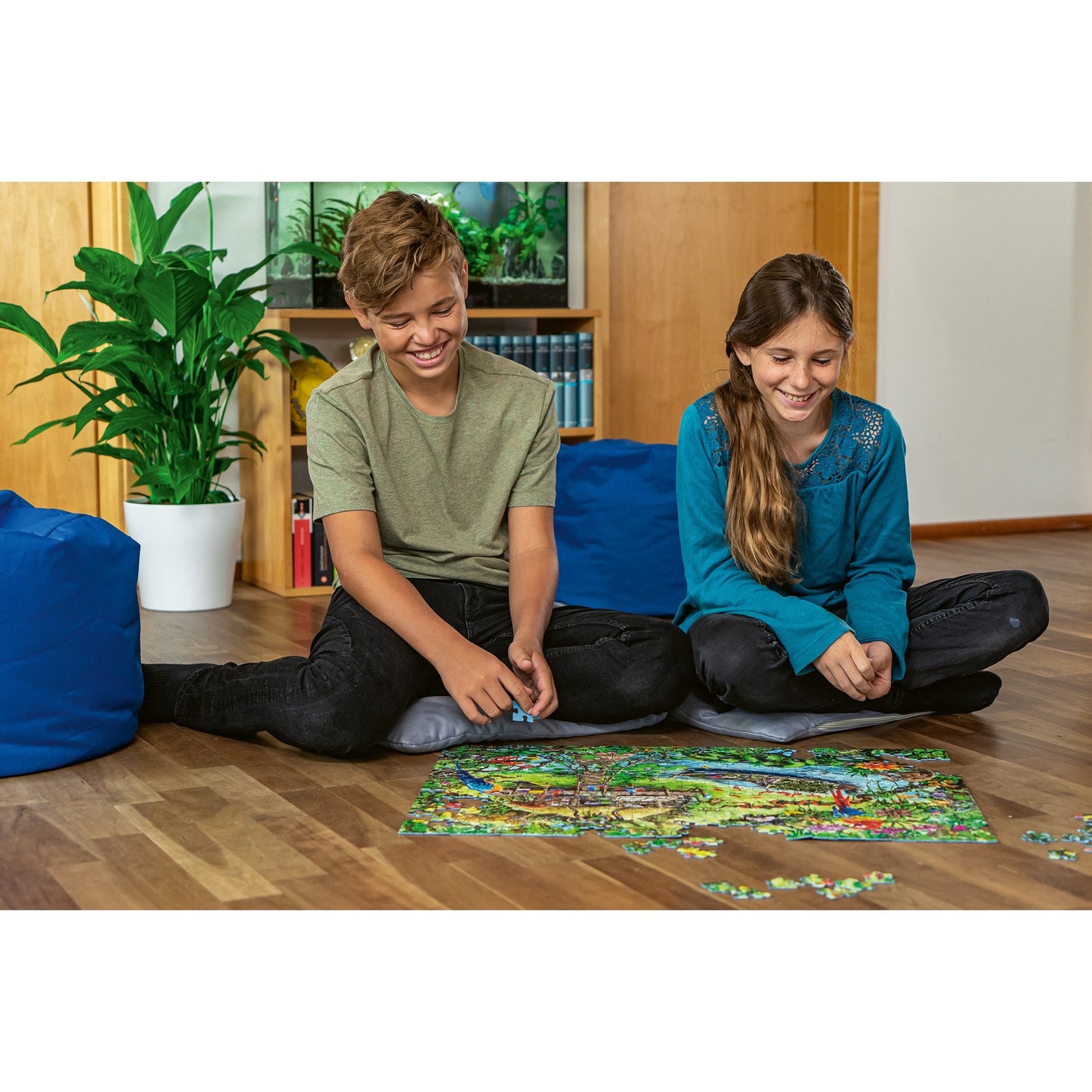 Ravensburger EXIT Puzzle Kids - Die Dschungelexpediton