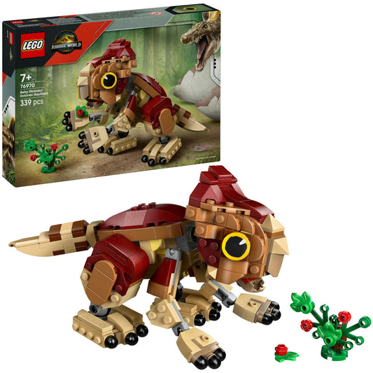 76970 Jurassic World Babydinosaurier Dolores: Aquilops, Konstruktionsspielzeug