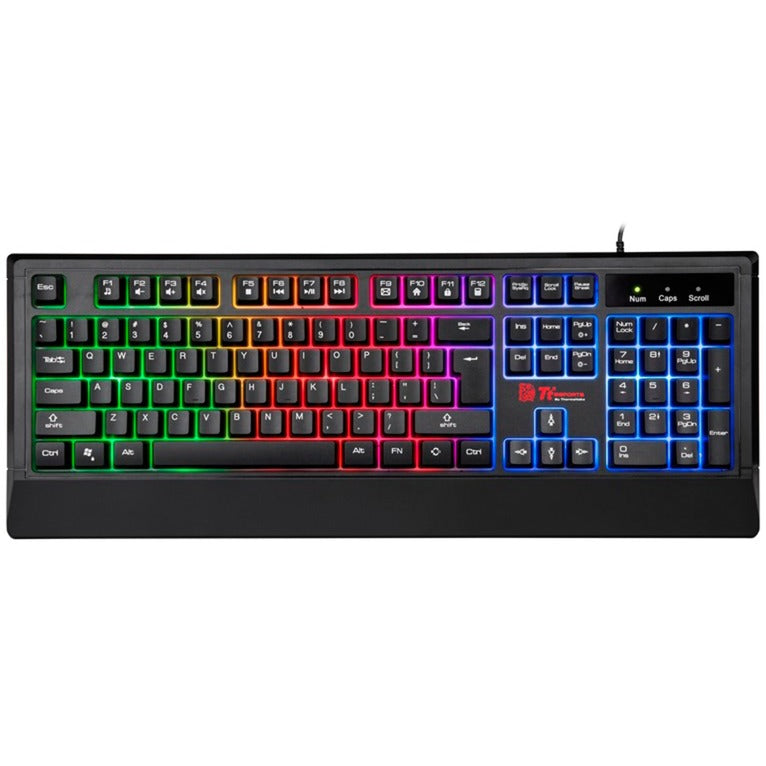 Ttesports Challenger Combo RGB (schwarz, DE-Layout, Rubberdome)