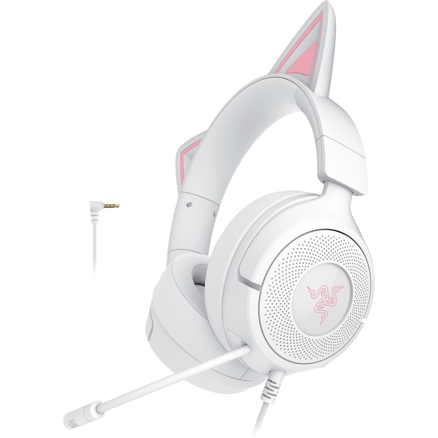 Kraken Kitty V3 X White, Gaming-Headset