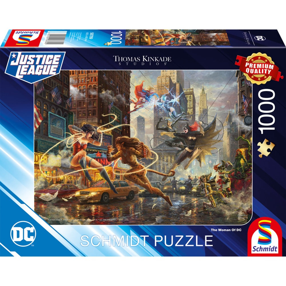 Thomas Kinkade Studios: DC Justice League - The Women of DC, Puzzle