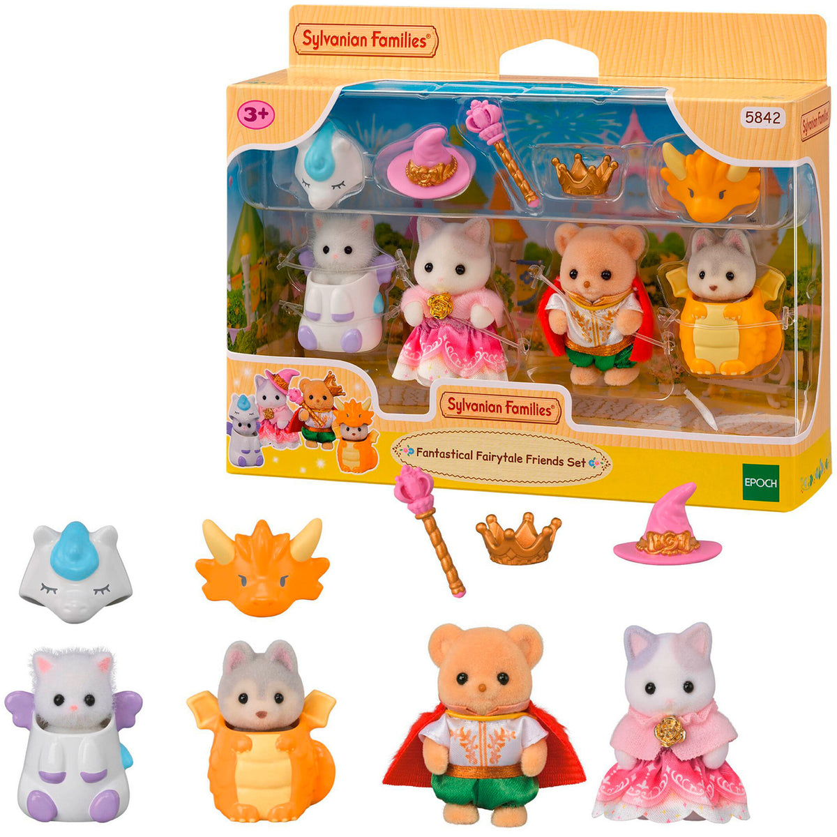 Sylvanian Families - Baby Fantasiefreunde Set, Konstruktionsspielzeug
