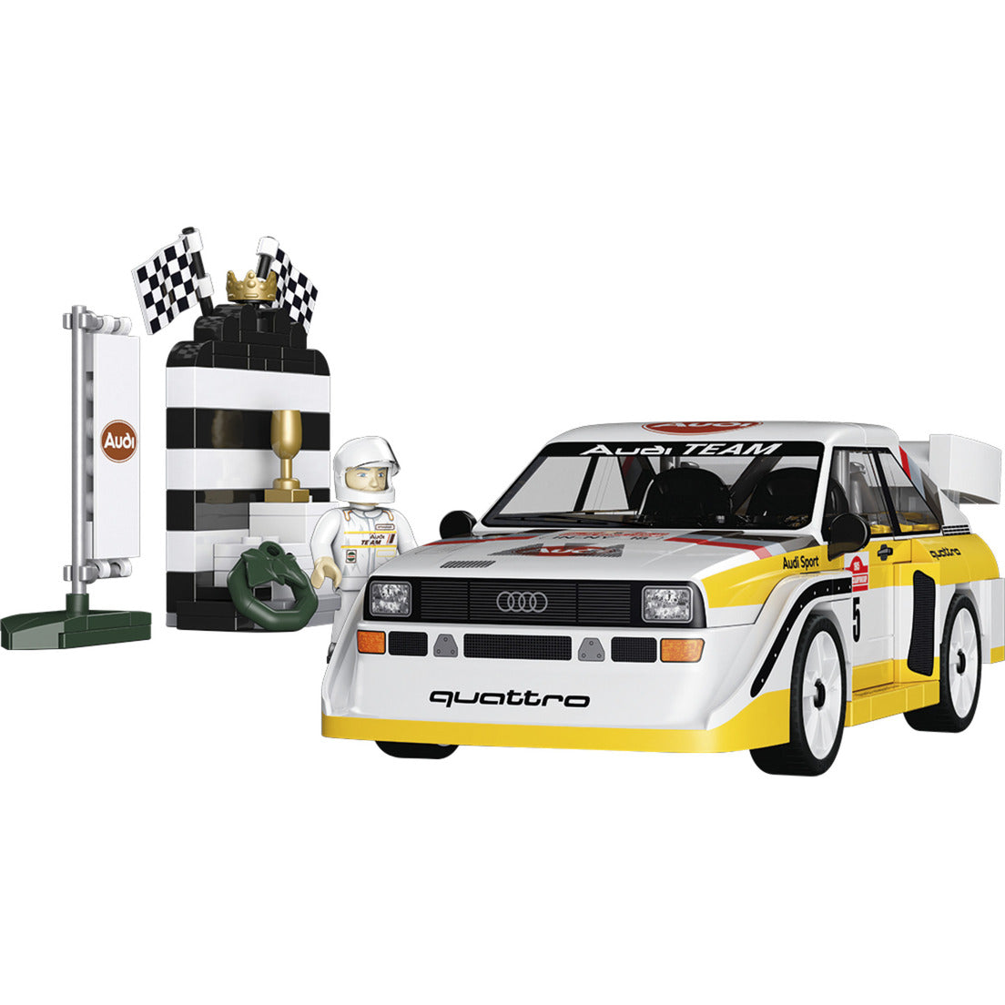 Audi Sport quattro S1 E2 Rally Legend (1985), Konstruktionsspielzeug