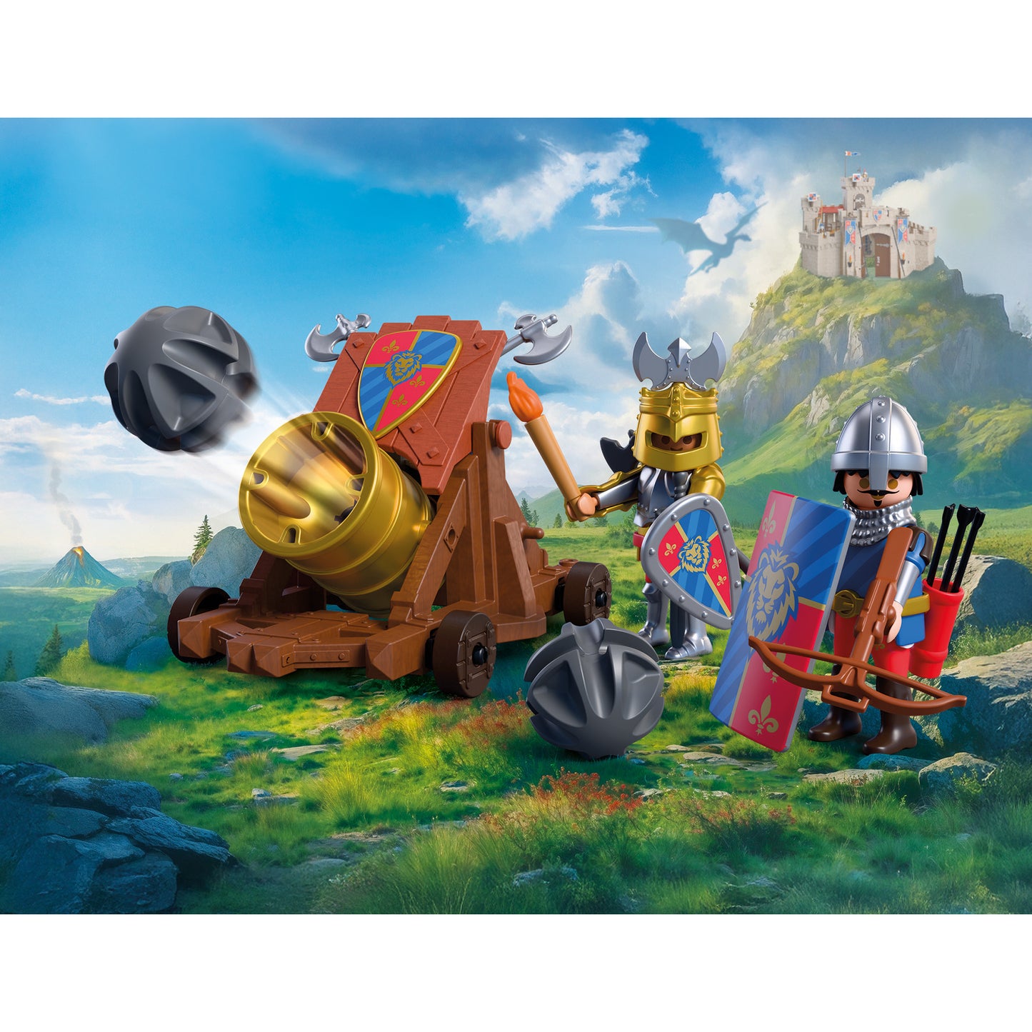 72115 Knights Schusswaffe Löwenritter, Konstruktionsspielzeug