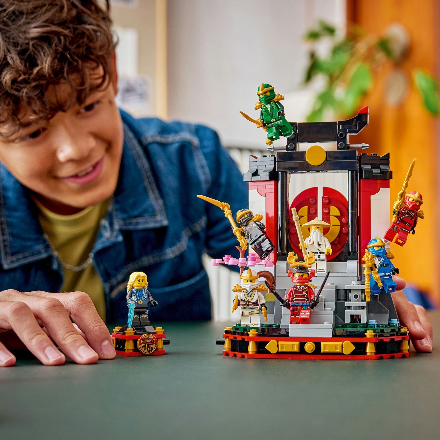 71866 Ninjago 15-jähriges Jubiläum: Ninja-Charaktere zum Ausstellen, Konstruktionsspielzeug