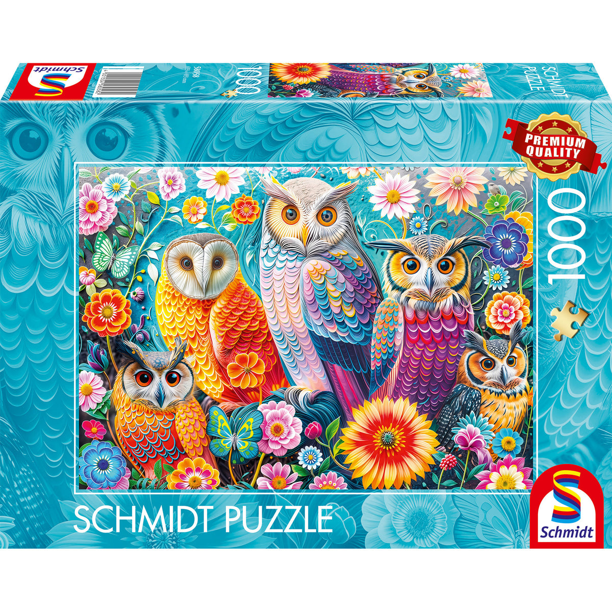Eulen und Blumen, Puzzle
