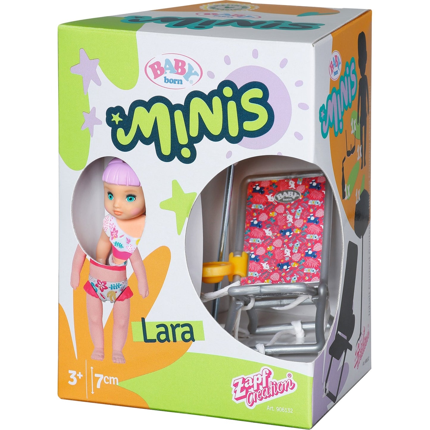 ZAPF Creation BABY born® Minis - Playset Sommerset mit Lara