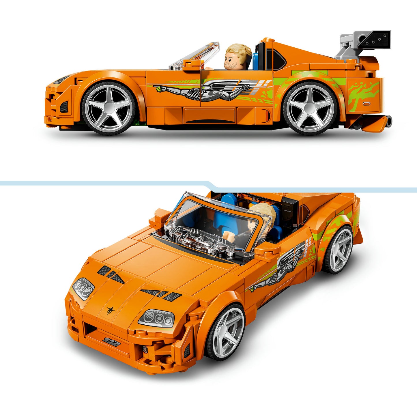 77260 Speed Champions The Fast and The Furious Toyota Supra MK4, Konstruktionsspielzeug