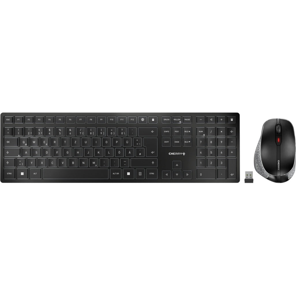 Cherry DW 9500 SLIM (schwarz/grau, DE-Layout, Cherry SX-Scherentechnologie)