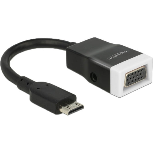 DeLOCK Adapter HDMI mini C St. -> VGA Bu (15 cm (inkl. Anschlüsse))