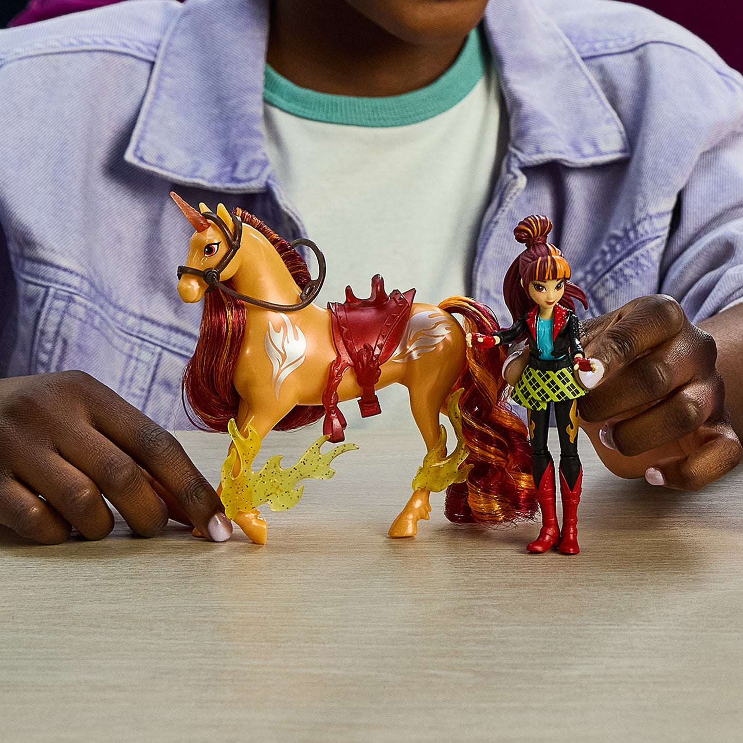Unicorn Academy - Valentina und Einhorn Cinder, Spielfigur