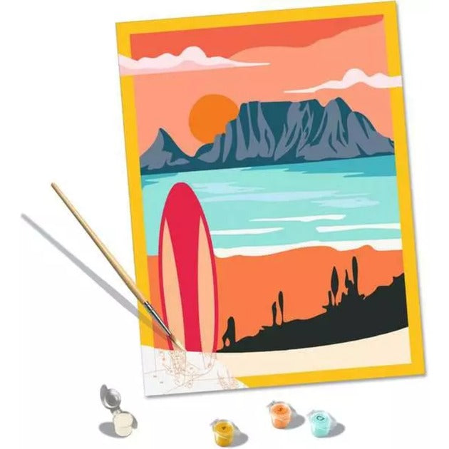 Ravensburger CreArt - Sunset at the Beach, Malen