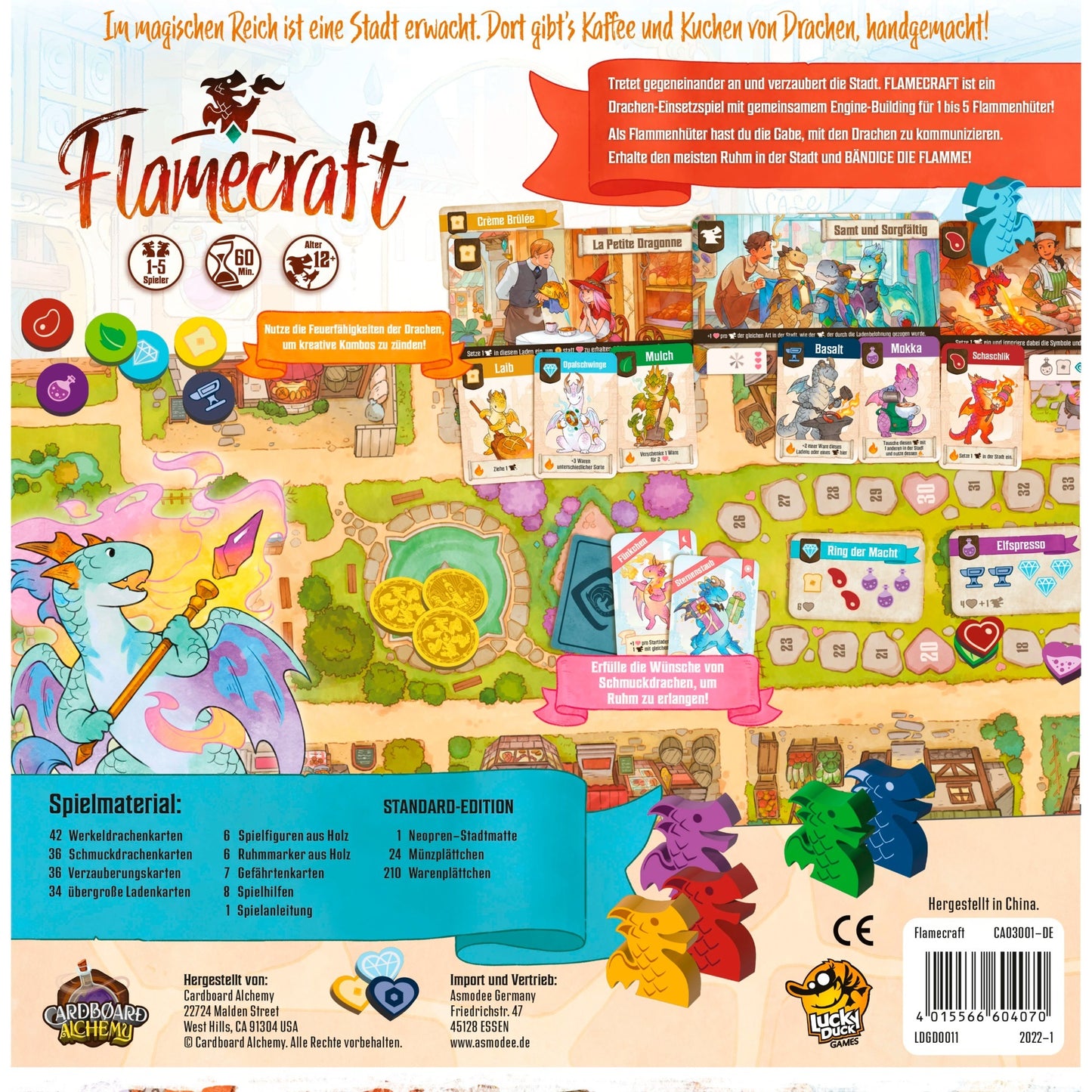 Asmodee Flamecraft, Brettspiel