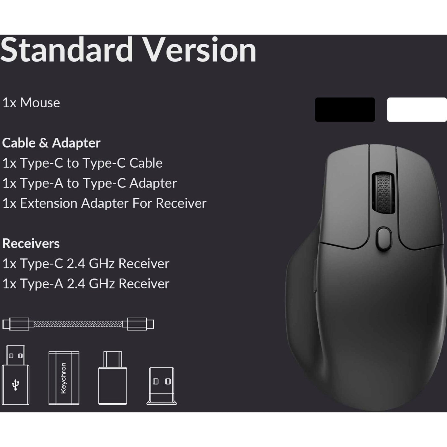 Keychron M6 Wireless (weiss)