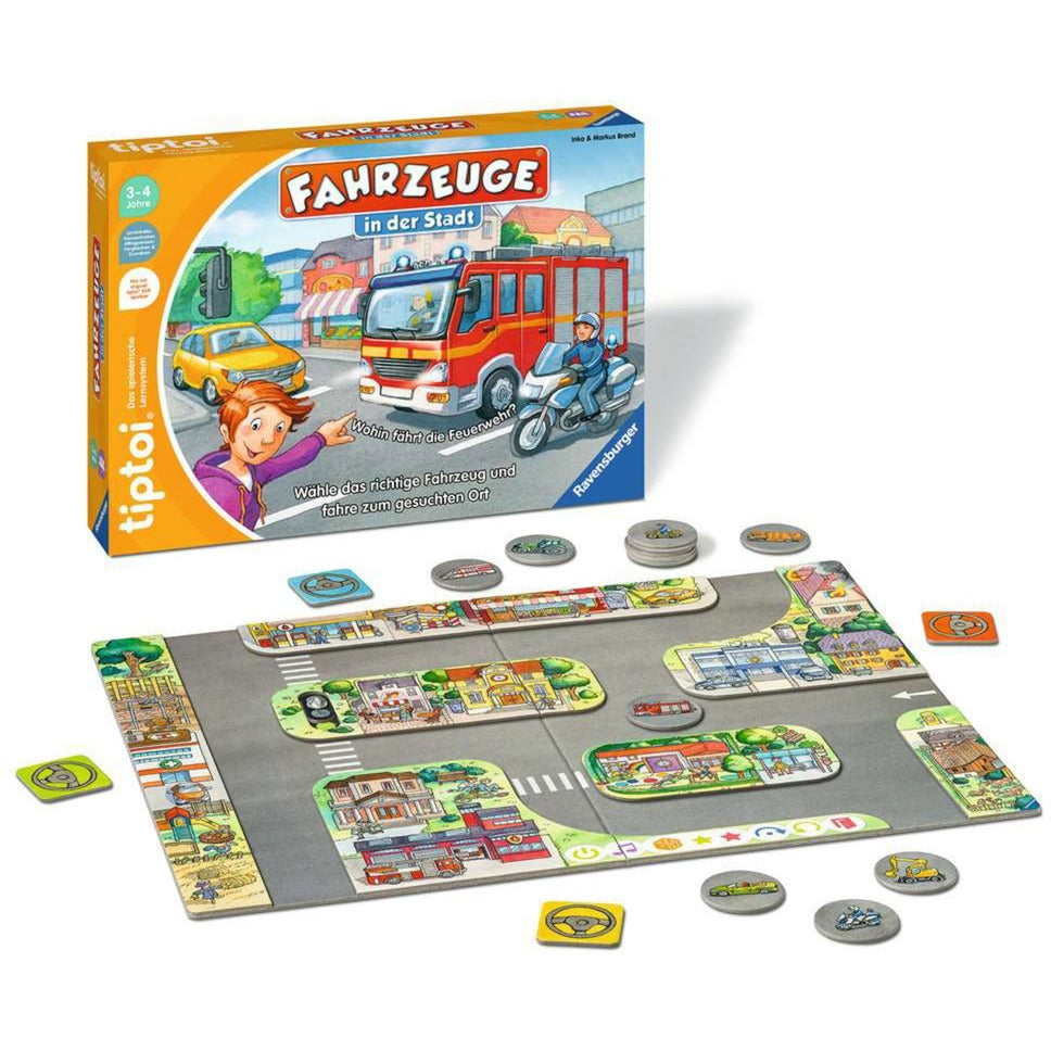 Ravensburger tiptoi Fahrzeuge in der Stadt, Brettspiel