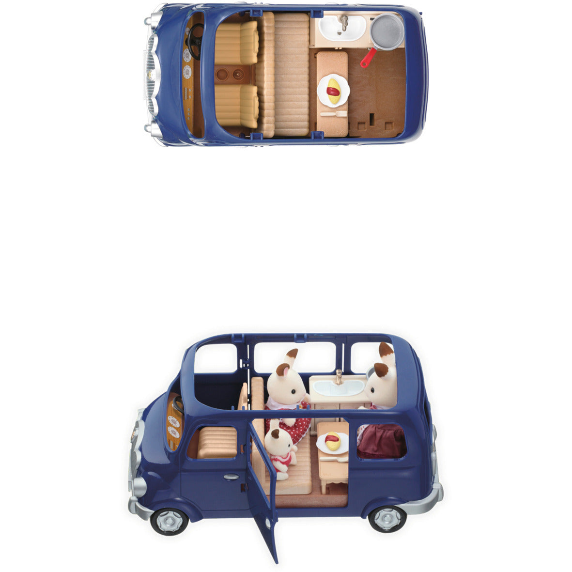 Sylvanian Families - Familien-Siebensitzer, Konstruktionsspielzeug