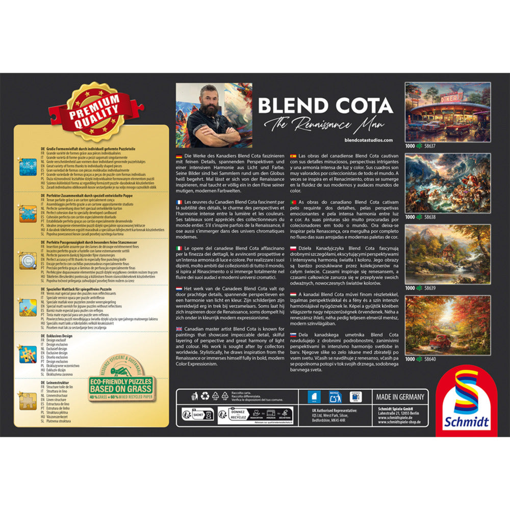Blend Cota: Zurück nach Hause, Puzzle