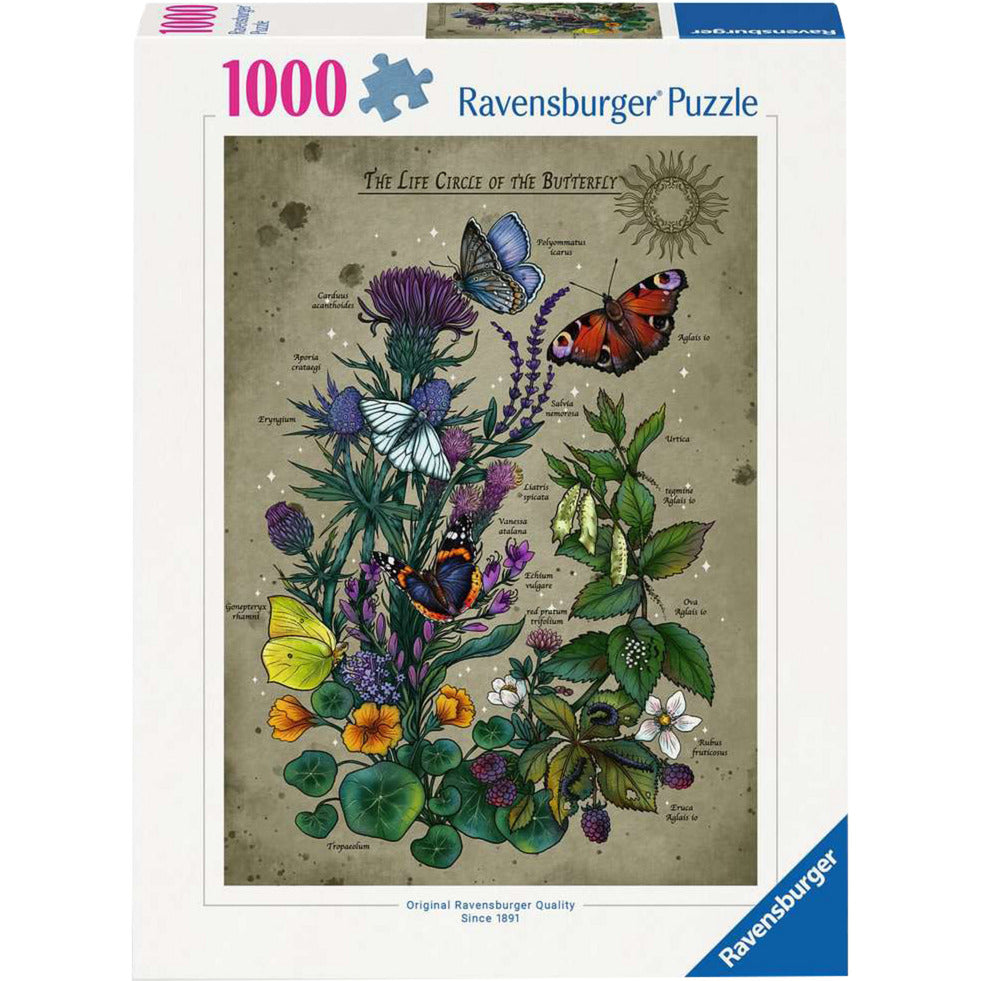 Puzzle - Lebenskreis Schmetterling