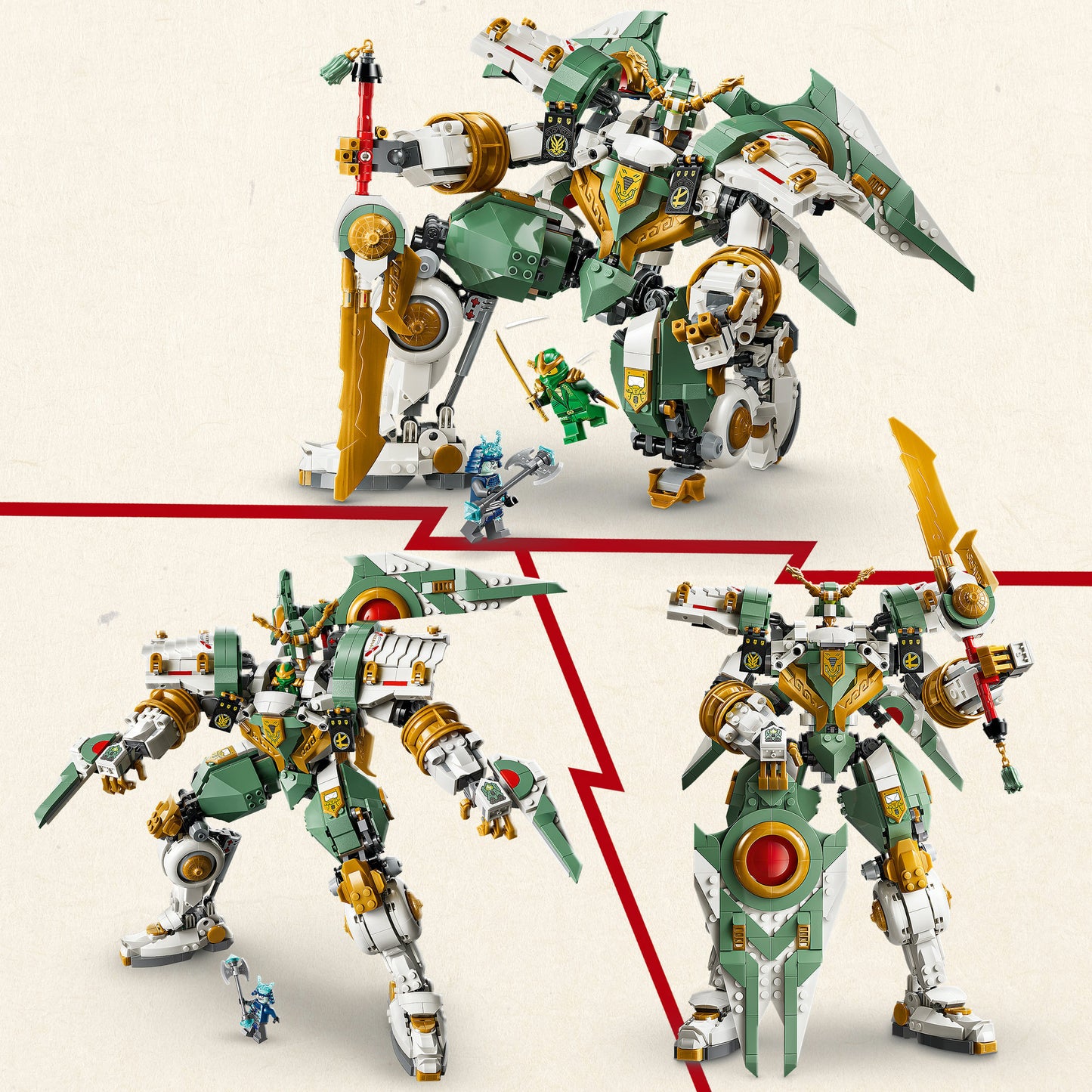 71860 Ninjago 15-jähriges Jubiläum: Lloyds Titan-Mech, Konstruktionsspielzeug