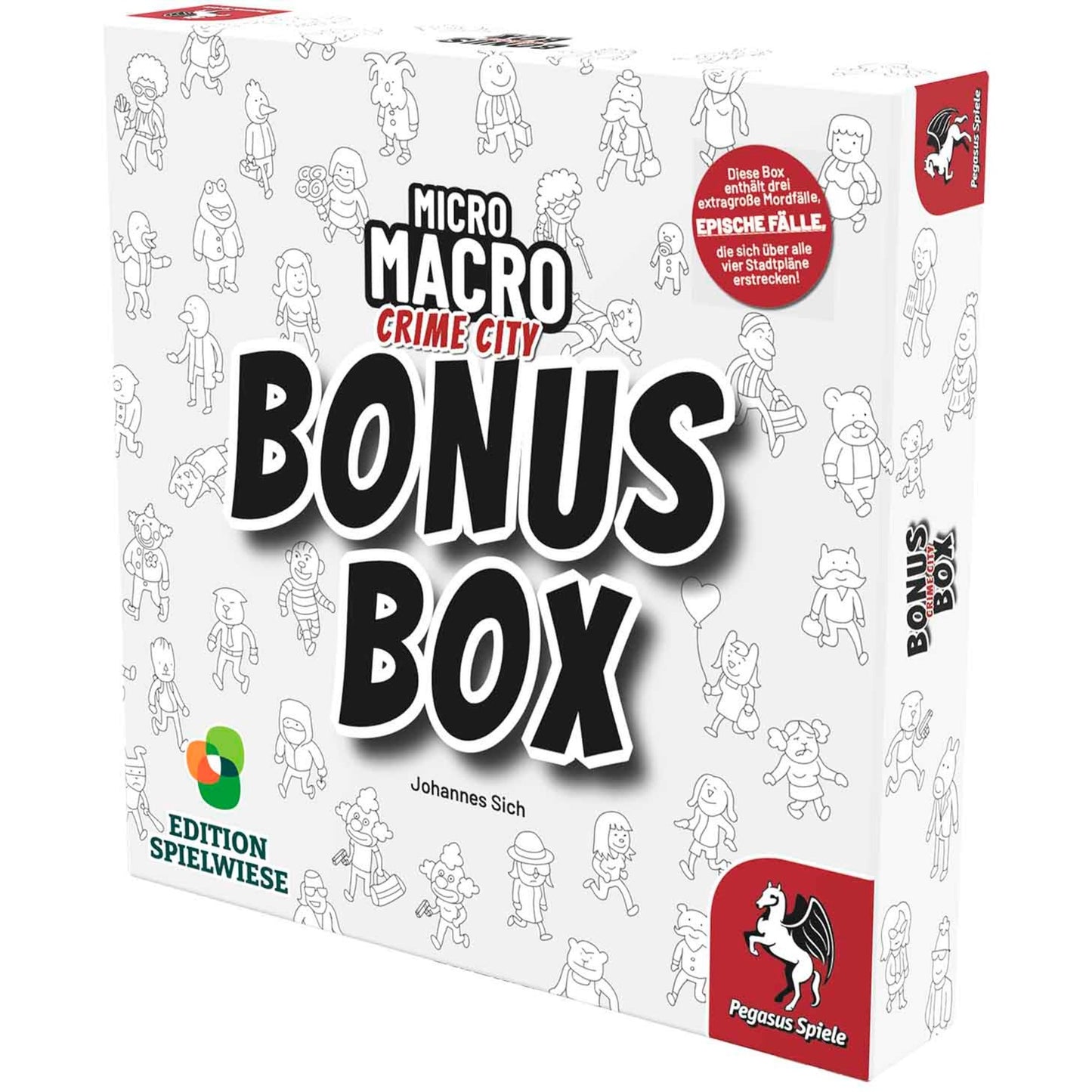 Pegasus MicroMacro: Crime City - Bonus Box, Brettspiel